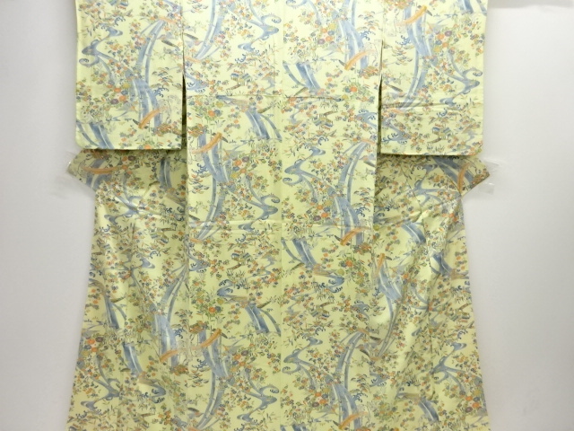 茶屋辻模様小紋着物